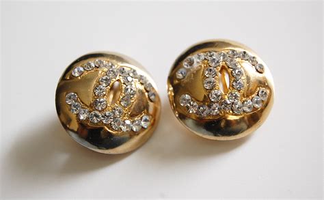 chanel clip on earrings fake|how to authenticate chanel earrings.